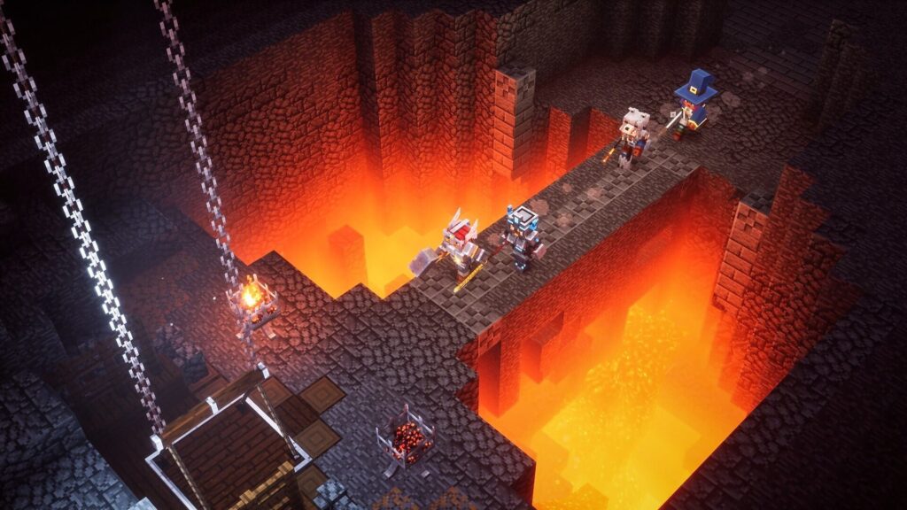 Capture d’écran de Minecraft Dungeons