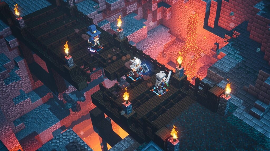Capture d’écran de Minecraft Dungeons