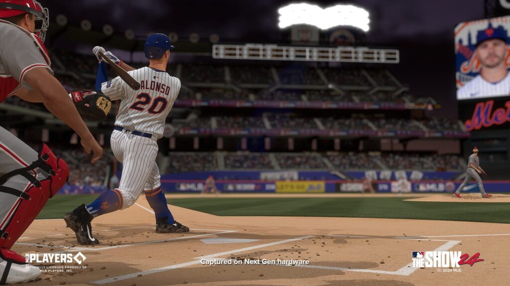 Capture d’écran de MLB The Show 24