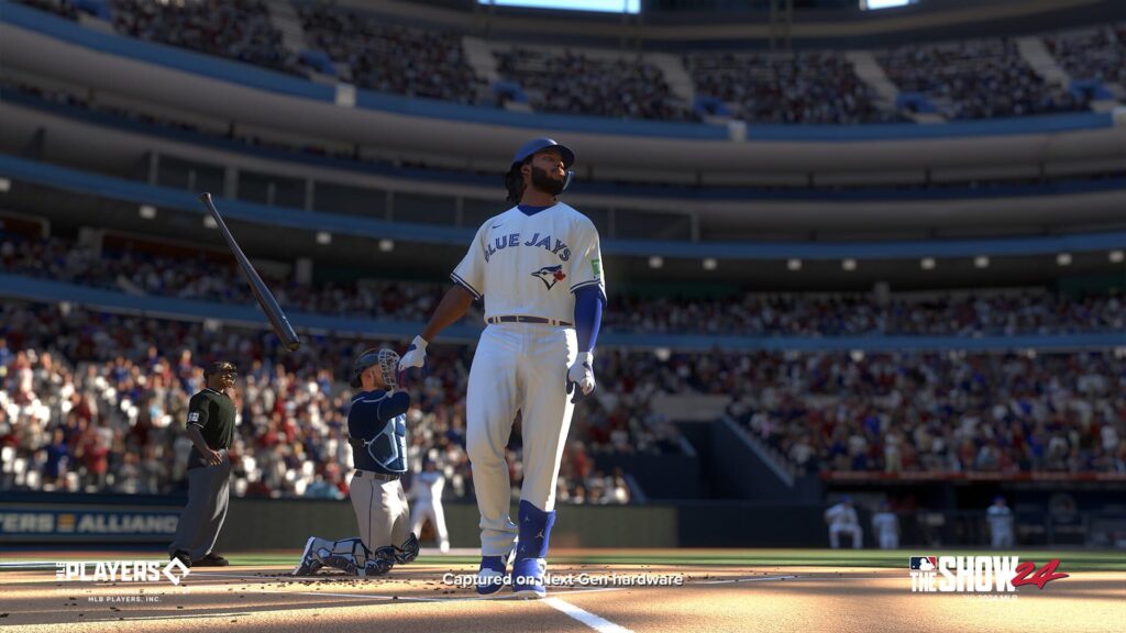 Capture d’écran de MLB The Show 24