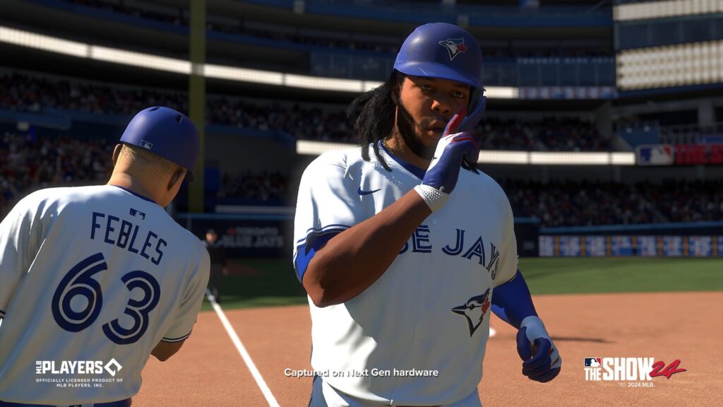Capture d’écran de MLB The Show 24