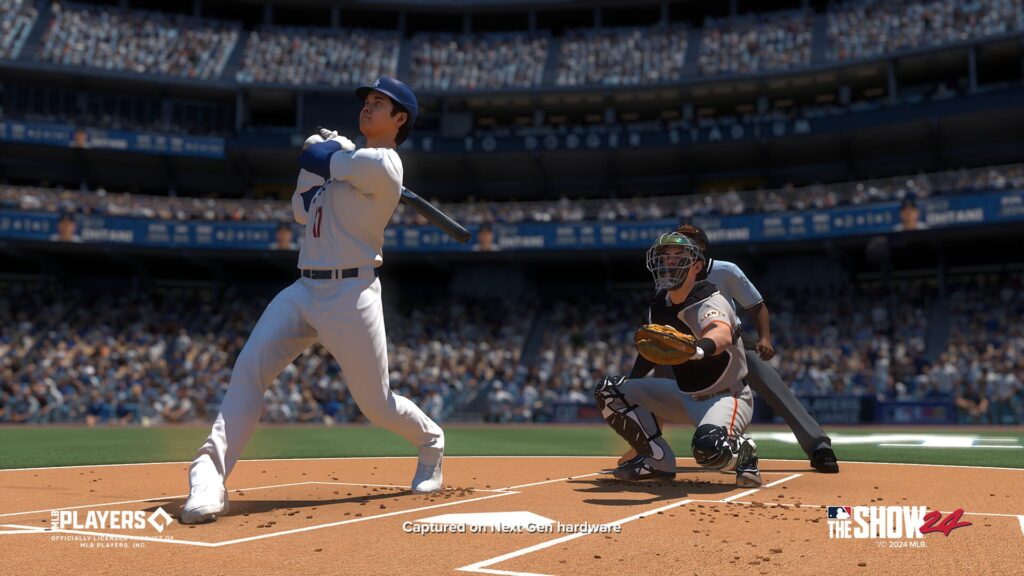 Capture d’écran de MLB The Show 24