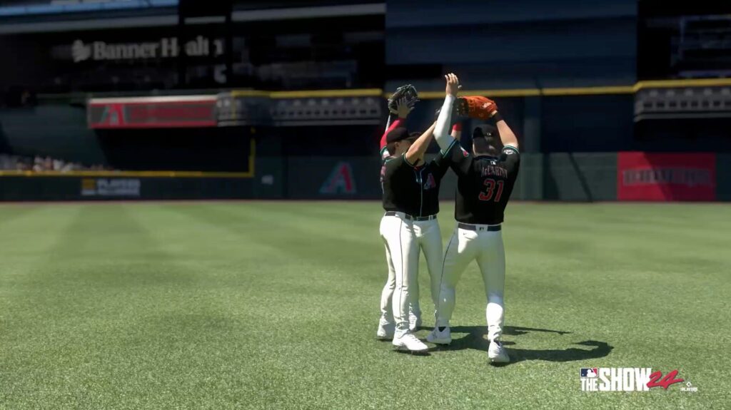 Capture d’écran de MLB The Show 24