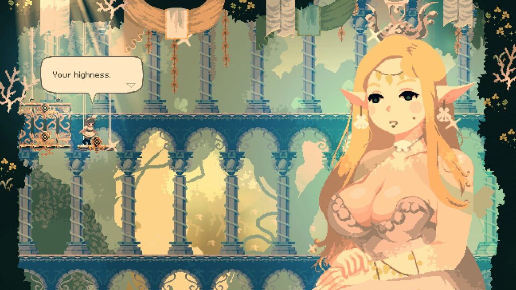 Capture d’écran de Momodora: Moonlit Farewell