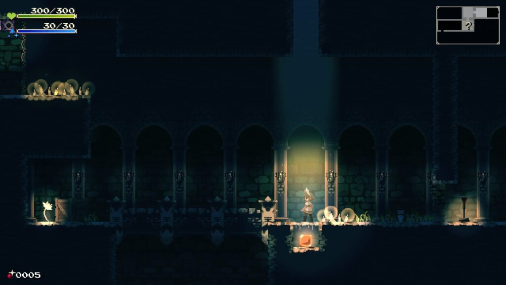 Capture d’écran de Momodora: Moonlit Farewell