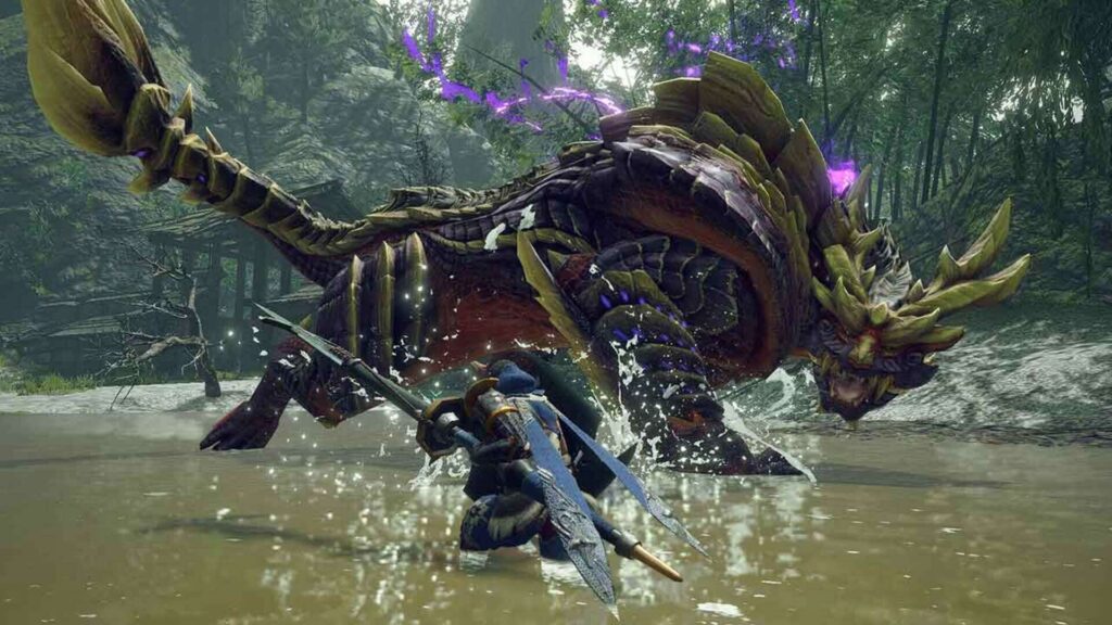 Capture d’écran de Monster Hunter Rise