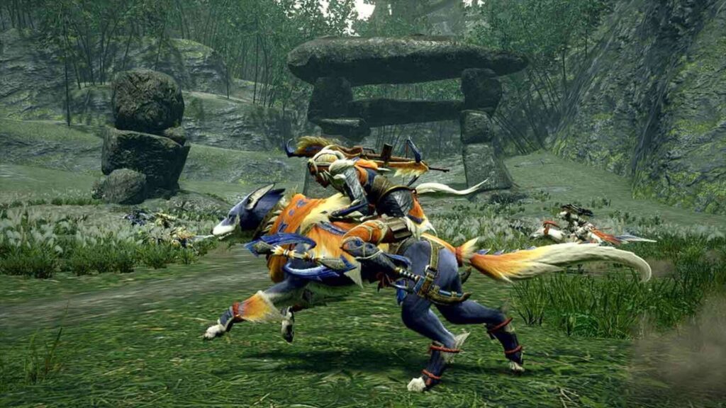 Capture d’écran de Monster Hunter Rise
