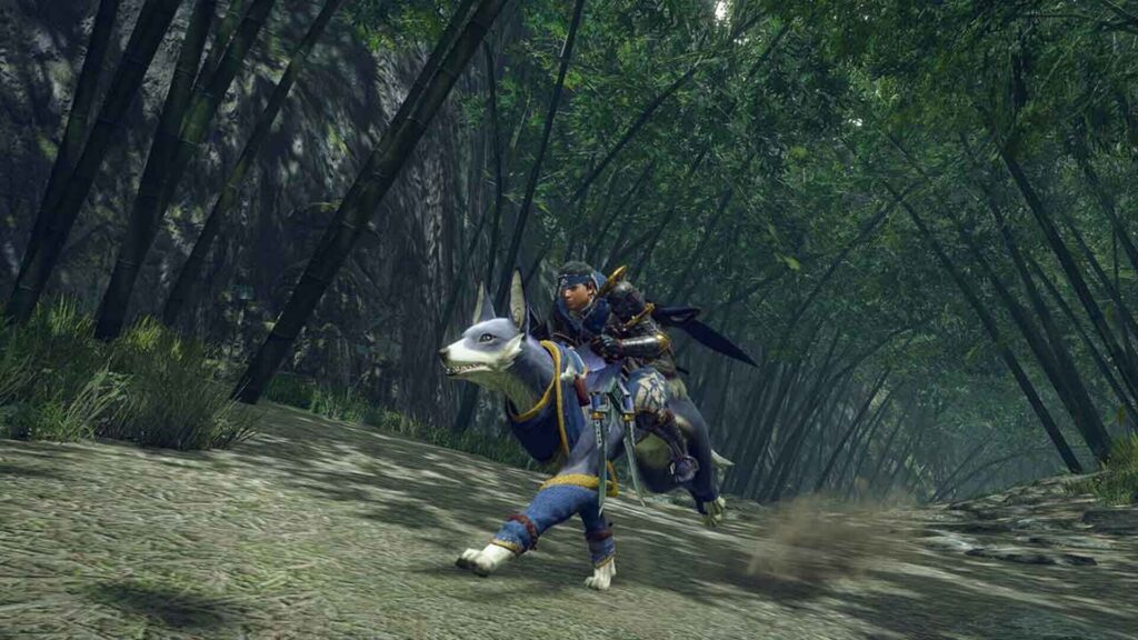 Capture d’écran de Monster Hunter Rise