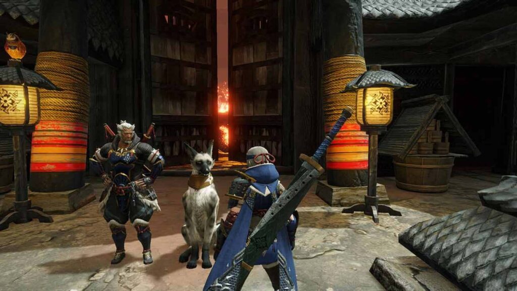 Capture d’écran de Monster Hunter Rise