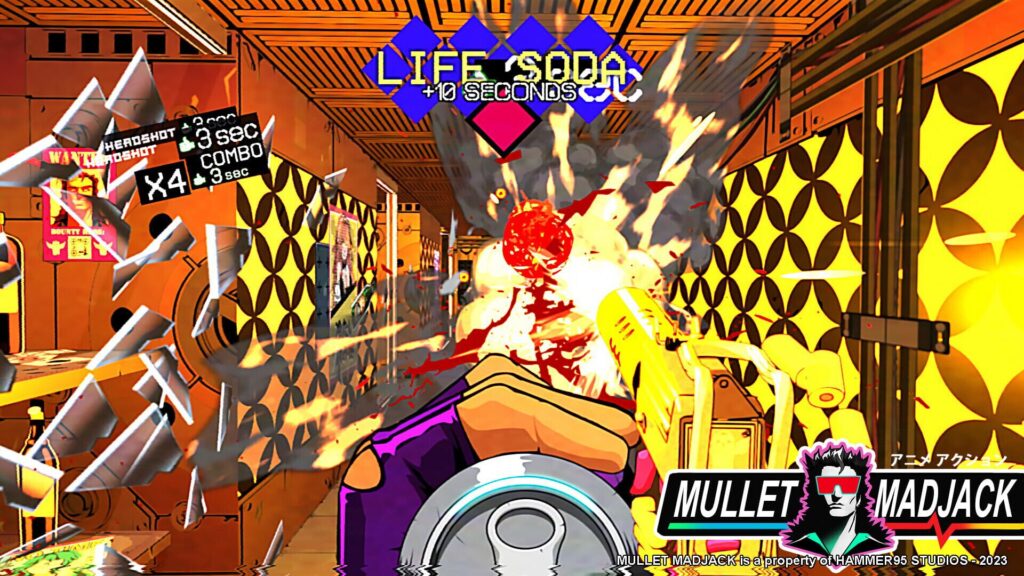 Capture d’écran de Mullet Madjack