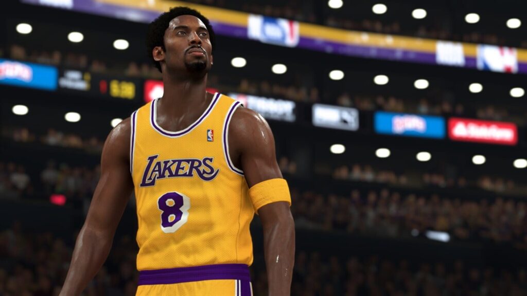 Capture d’écran de NBA 2K21