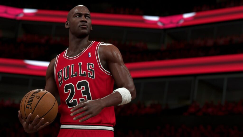 Capture d’écran de NBA 2K21