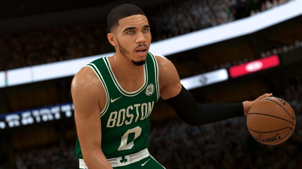 Capture d’écran de NBA 2K21