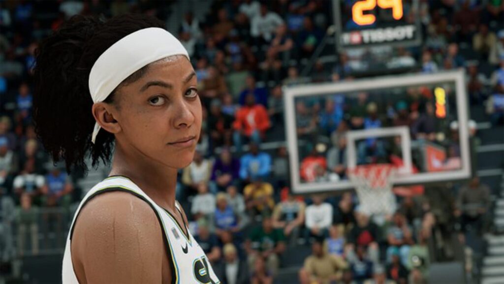 Capture d’écran de NBA 2K22