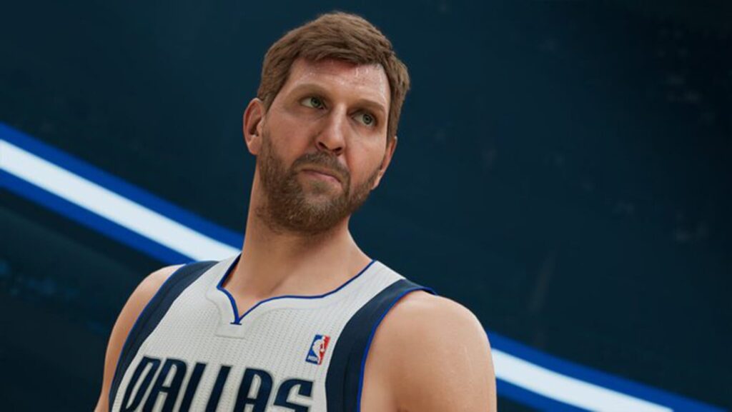 Capture d’écran de NBA 2K22