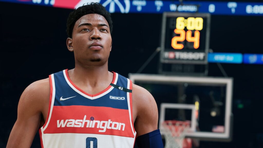 Capture d’écran de NBA 2K22