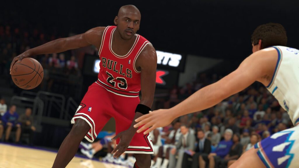 Capture d’écran de NBA 2K23