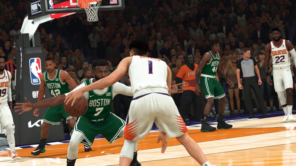 Capture d’écran de NBA 2K23