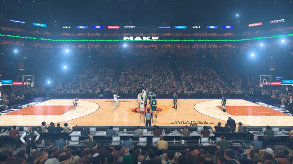 Capture d’écran de NBA 2K23