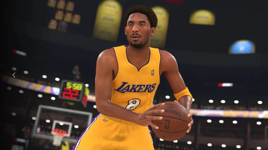 Capture d’écran de NBA 2K24