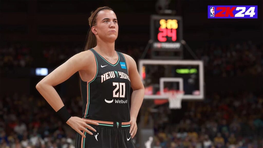 Capture d’écran de NBA 2K24