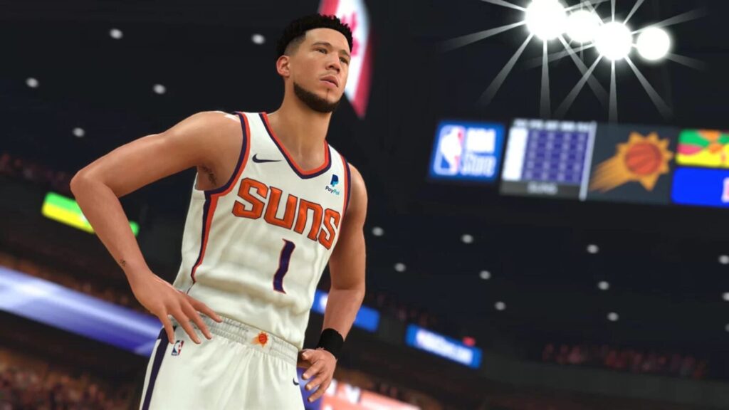 Capture d’écran de NBA 2K24