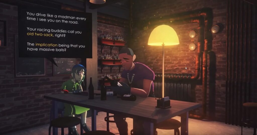 Capture d’écran de Necrobarista