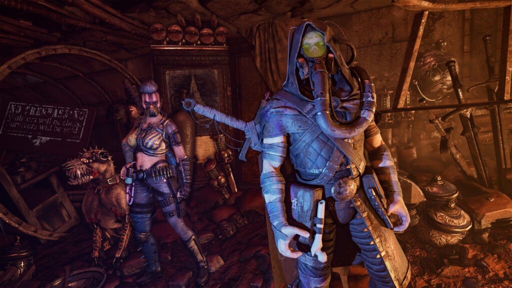 Capture d’écran de Necromunda: Hired Gun