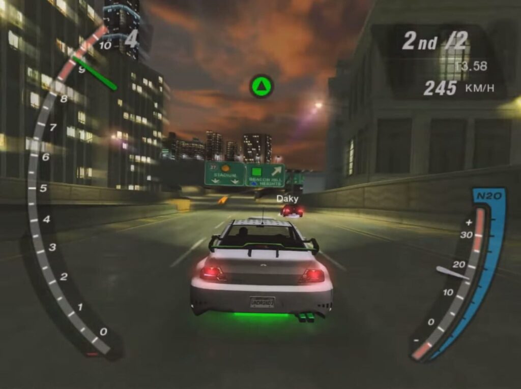 Capture d’écran de Need for Speed: Underground 2