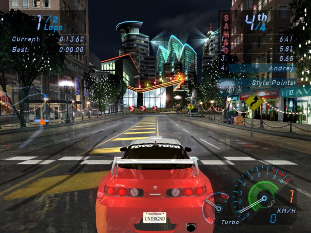 Capture d’écran de Need for Speed: Underground