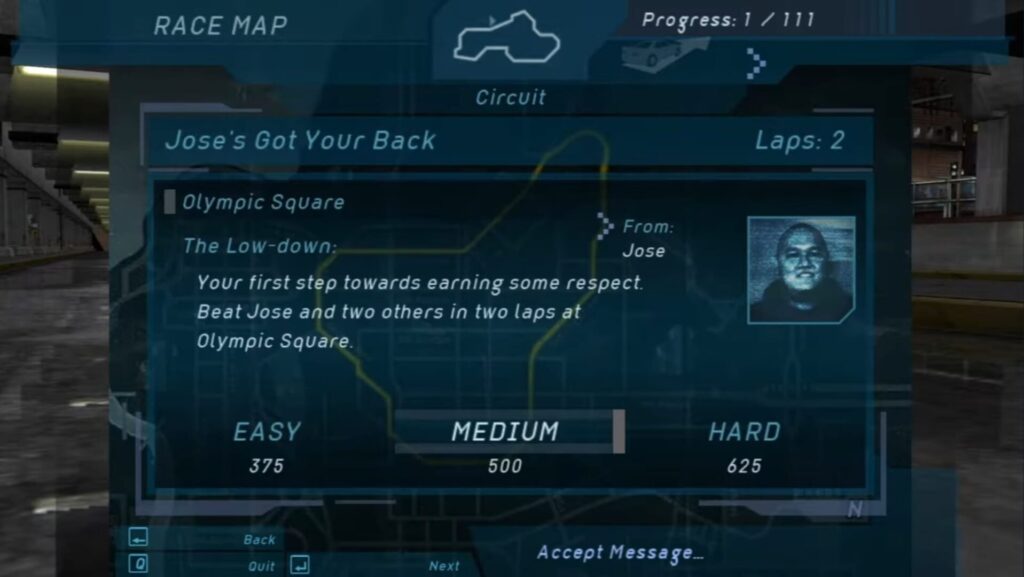 Capture d’écran de Need for Speed: Underground