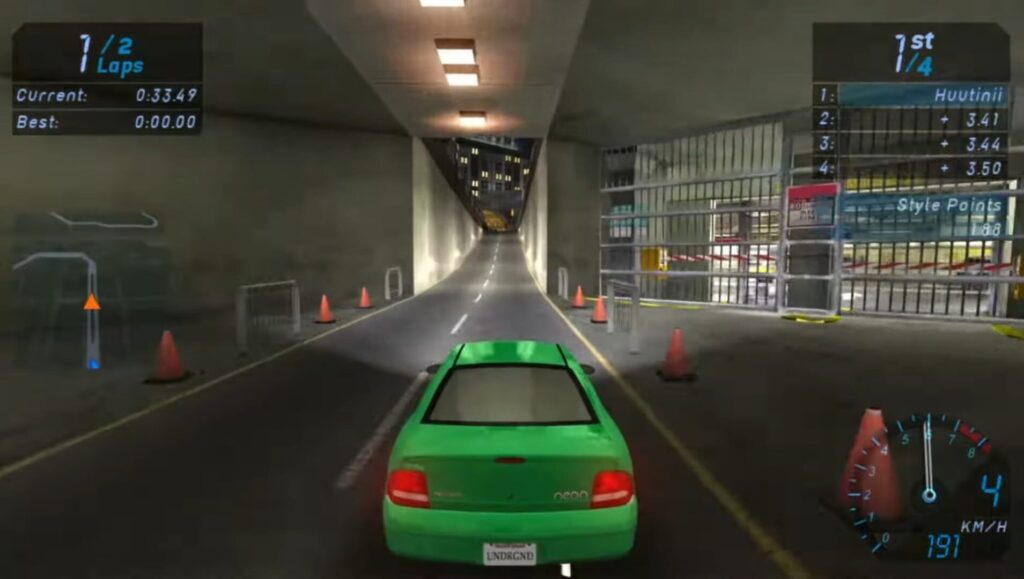 Capture d’écran de Need for Speed: Underground