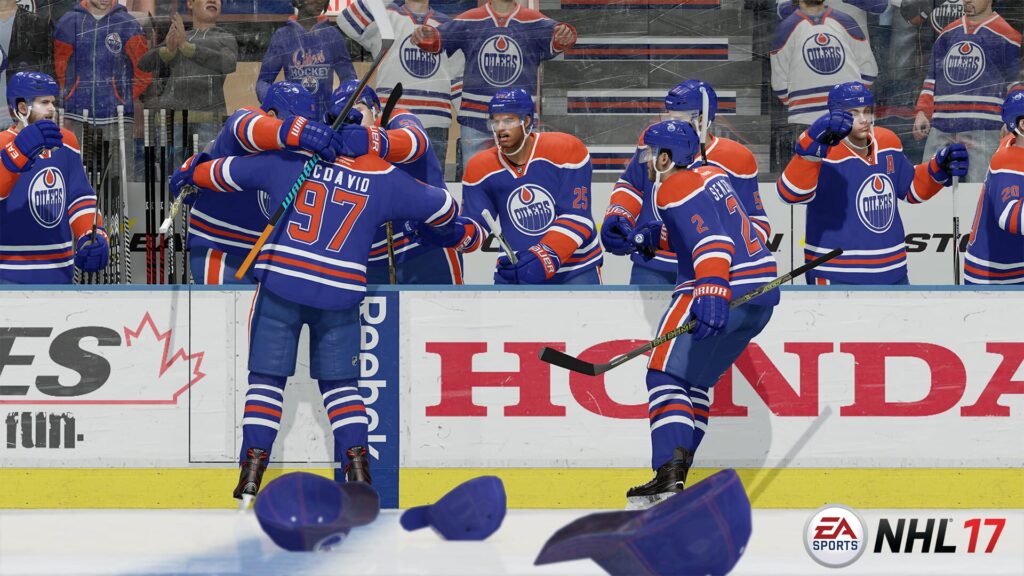 Capture d’écran de NHL 17
