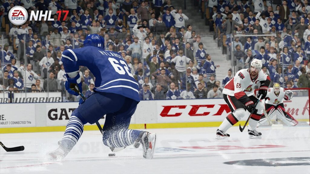 Capture d’écran de NHL 17