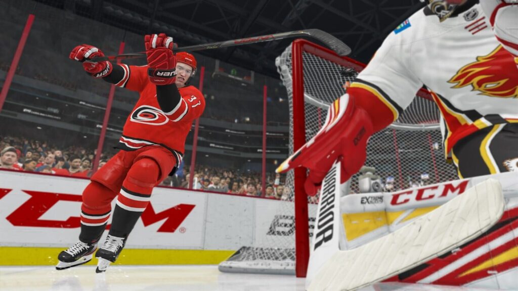 Capture d’écran de NHL 21