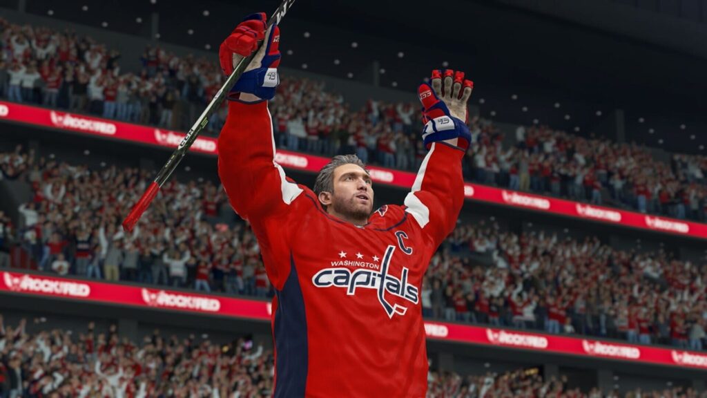 Capture d’écran de NHL 21