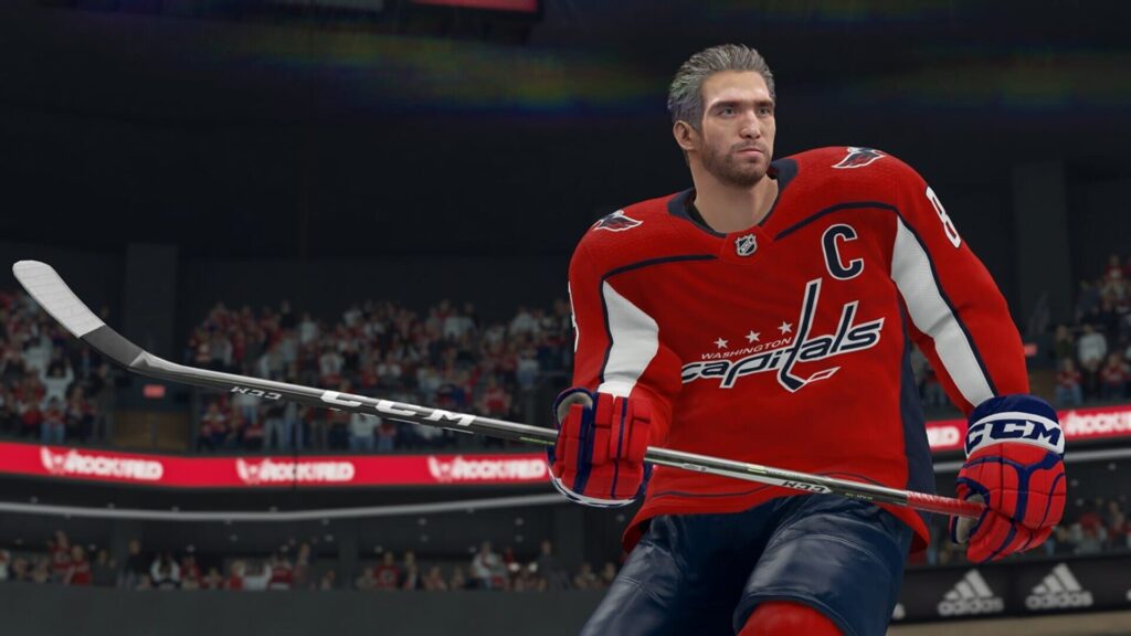 Capture d’écran de NHL 21