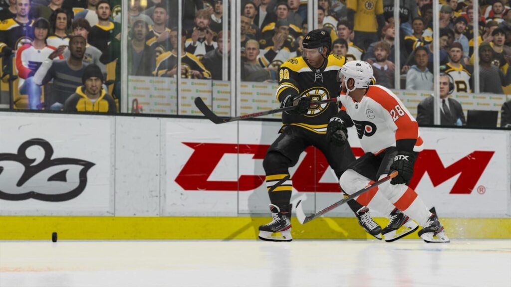 Capture d’écran de NHL 21