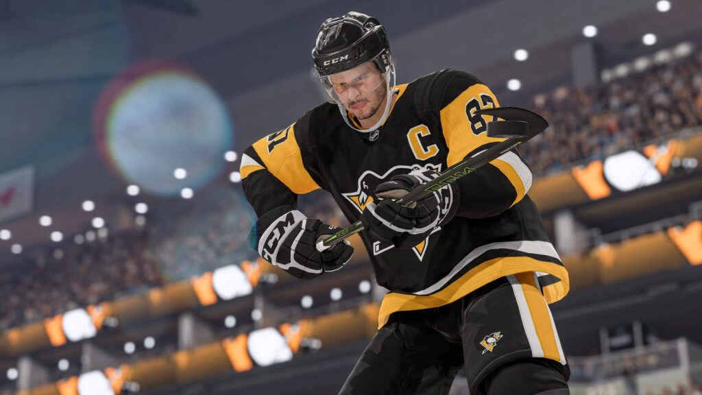Capture d’écran de NHL 22