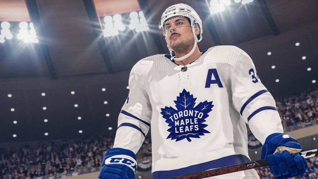 Capture d’écran de NHL 22