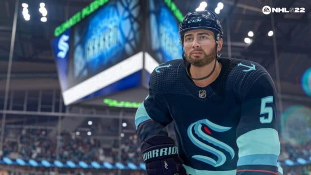 Capture d’écran de NHL 22