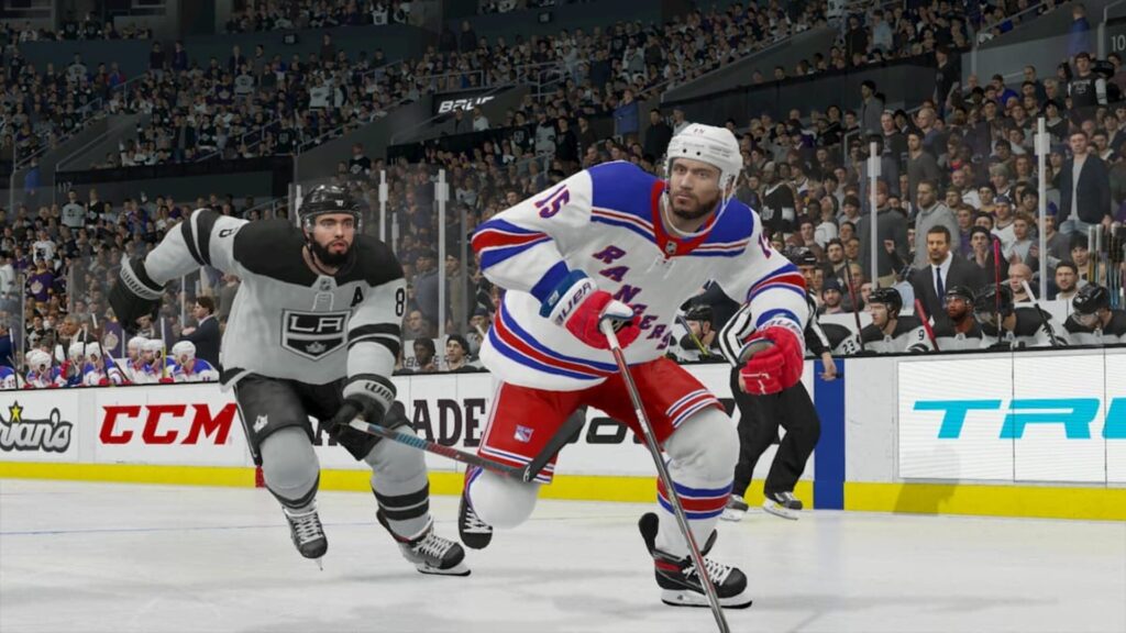 Capture d’écran de NHL 22