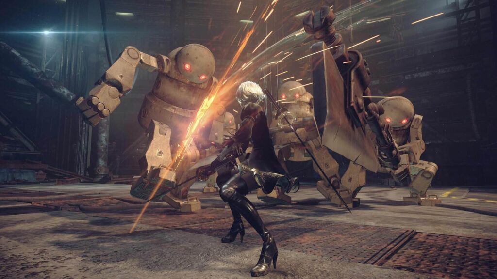 Capture d’écran de NieR: Automata
