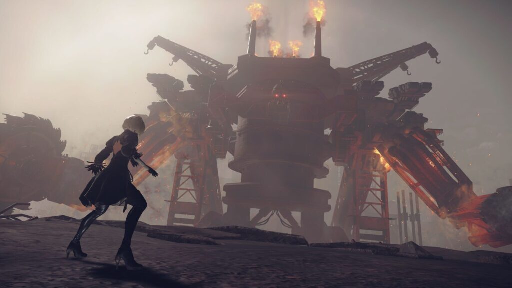 Capture d’écran de NieR: Automata