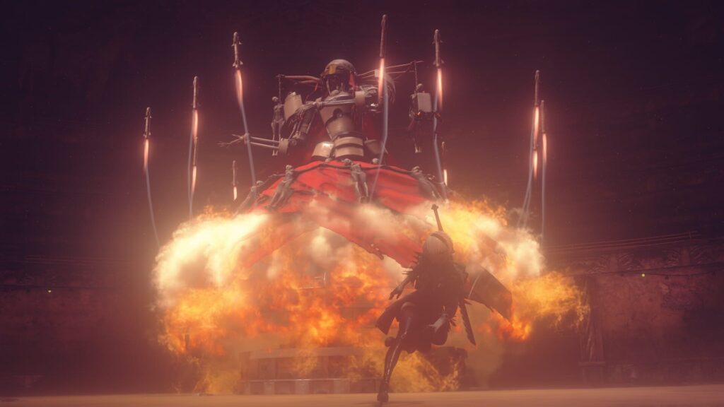 Capture d’écran de NieR: Automata