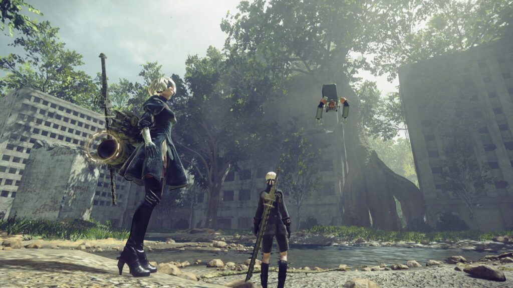 Capture d’écran de NieR: Automata