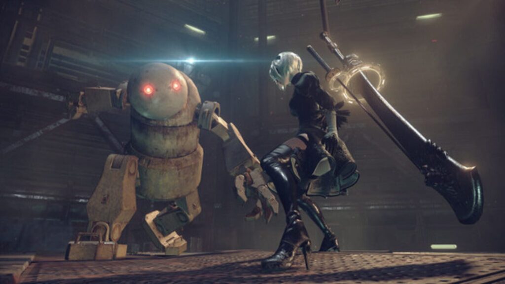 Capture d’écran de NieR: Automata