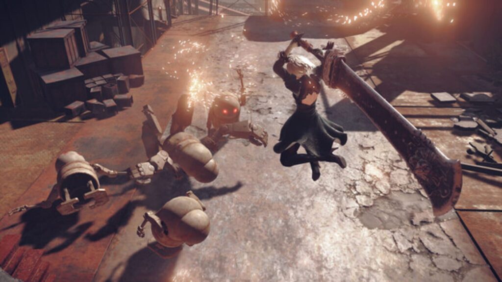 Capture d’écran de NieR: Automata