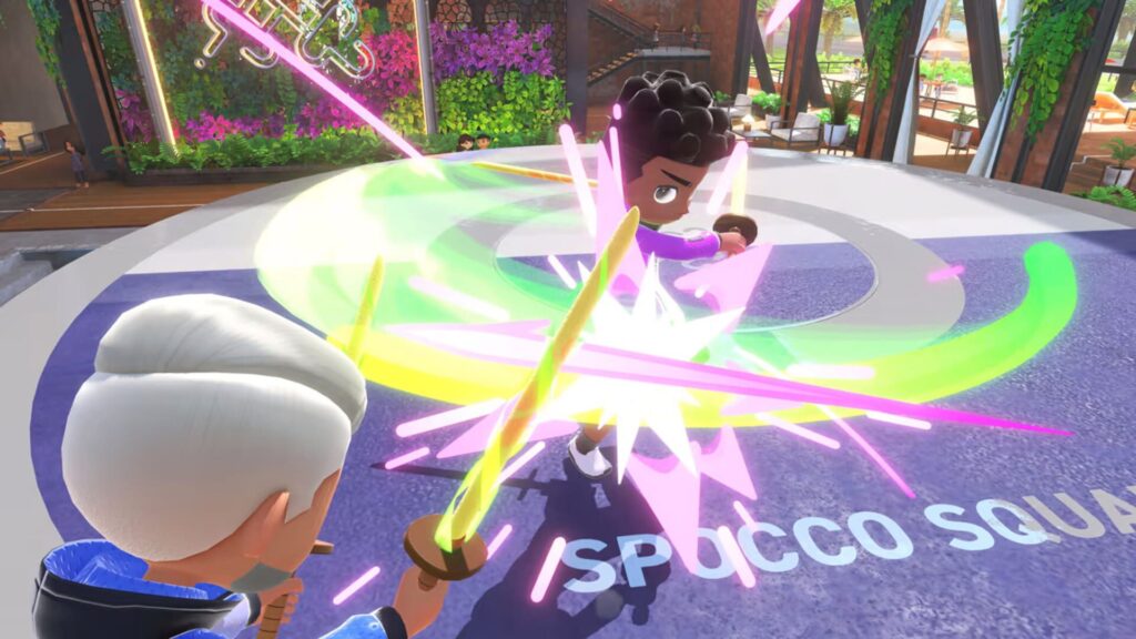 Capture d’écran de Nintendo Switch Sports