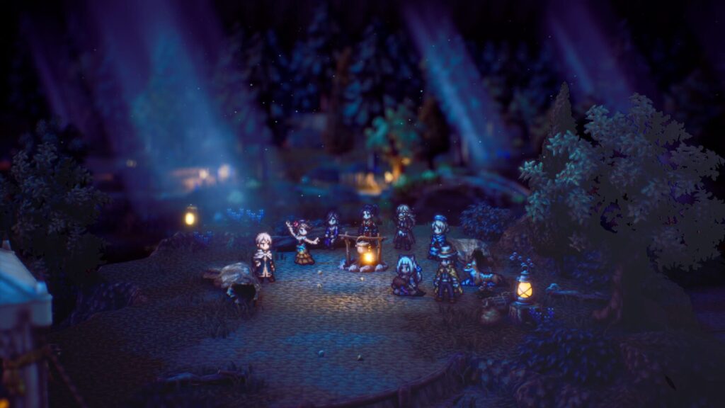 Capture d’écran de Octopath Traveler II